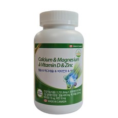칼슘&마그네슘&비타민D&아연(10개월분), 300정, 1개