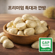 공주산 프리미엄 깐밤 특대과 박피밤 산지직송 아이스포장 제사용 제수용, 1개, 500g