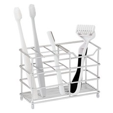Nature Living 不銹鋼牙刷牙膏架, 單色, 1個