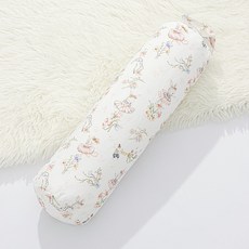 新生嬰兒安撫枕 寶寶側睡靠背擋枕, 白色芭蕾兔