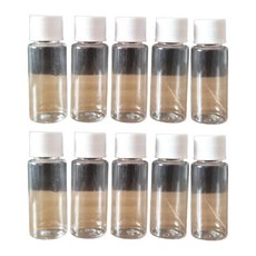 과학실 약품소품 액체분말 보관용기 투명공병 10P 실습용용기 체험학습 시약통 튜브병, 2세트, 20ml