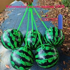 탱탱볼 바운스볼 말랑공 빅볼 지구공 실리콘볼 문볼, 1PSC watermelonA