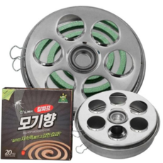 2개 모기향연소통 산도깨비 모기향20개+연소통 연소기 모기향거치대 59000EA 1EA, 본상품