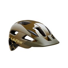 LAZER GEKKO 兒童安全帽 時尚單車, 1個, 深綠色迷彩, 深綠色迷彩