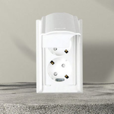 전기 콘센트 방수 덮개형 세로형 콘센트 커버 2구 안전 생활용 용품