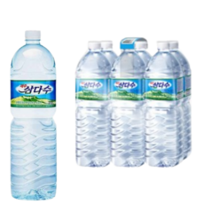 제주삼다수 2L 6개 1Box (유/무 라벨 랜덤발송)