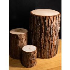 인조나무 원형 나무덩어리 조경 장식 소품 매장 창문 인테리어 지름 20cmx높이 70cm, 지름 40cmx높이 60cm