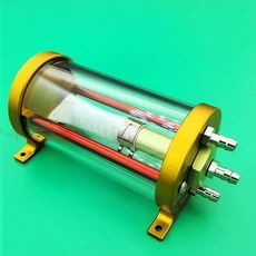 1~5PC 모델 항공기 터보제트 엔진 전용 UAT 고투명 밀봉형 기포 방지 연료 탱크 128ML CNC 얼티밋, 02 128MLx1 Style 2