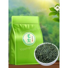 모첨 녹차 명전 특급 농향 고산차 대용량 500g 실속형 잎차, 250g, 1개, 1개입
