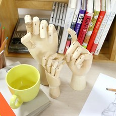 손 모형 관절인형 소형 (미술 인체묘사뎃생용품), 1개
