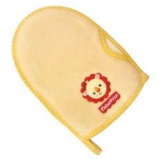 피셔프라이스 손타월 욕실용품, YELLOW(옐로우), 6개