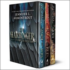 (영문도서) Jennifer Armentrout Harbinger Series Box Set: Storm and Fury Rage and Ruin Gr... Paperback, Canary Street Press, English, 9781335425874