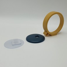 헤이지 백포켓 수납형 무타공 헤어 드라이기 거치대 욕실 수납 헤어드라이기거치대, 상품선택, 백포켓수납 무타공드라이기거치대(챠콜)