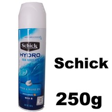 쉬크 하이드로 모이스춰라이징 쉐이빙폼, 250g, 1개