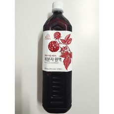 상희팜푸드 고창복분자 생과 착즙 원액 주스 간식, 3개, 1L