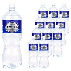 초정탄산수 플레인, 1.5L, 12개
