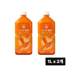 보넬드 아이엠 당근 100% NFC 착즙 당근주스, 2개, 1L