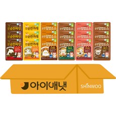 아이배냇 유아용 베베 순한 덮밥 소스 6종 짜장3+카레3+새우달걀3+소불고기3+간장찜닭3+차돌된장3, 1개