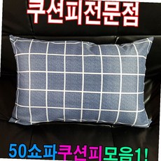 50x70 대형 소파 쿠션 커버 거실 인테리어 쿠션피