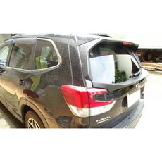 【車王汽車精品百貨】Subaru Forester 5代5.5代 森林人 中尾翼 壓尾翼 改裝尾翼 定風翼 未烤漆 素材, 1個