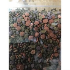 Aquagrow 底棲魚專用顆粒飼料 沉底型, 1個, 六合一沉底飼料,200克