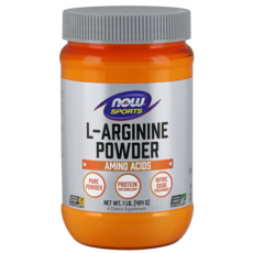 NOW Foods 左旋精胺酸粉, 454g, 1個