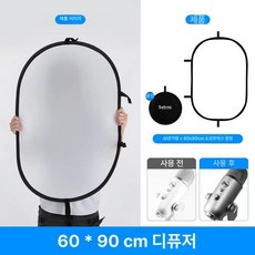 사진반사판 확산판 스크린 거치대 디퓨저, 1개, 60x90cm 소프트박스 정물촬영용