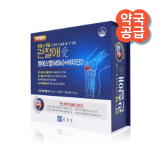 (강력추천)종근당 관절애 MSM 2개월분 비타민D, 120정, 1개