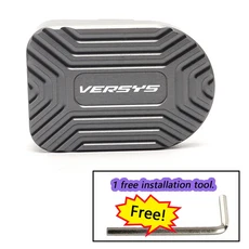 Kawasaki VERSYS650 1000 Versys 650 300 오토바이 CNC 알루미늄 후방 브레이크 커버 발판 페달 스텝 확장