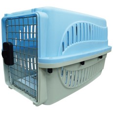新型運輸籠, 中(58 x 37 x 37cm), 藍色, 1個