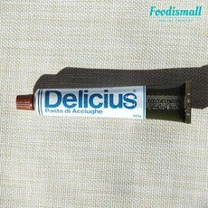 델리시우스 앤쵸비 페이스트 클라시코 60g 앤초비 안초비 멸치 젓갈 액젓 파스타 소스 피자 토핑 샐러드 드레싱 전문 레스토랑 풍미 비결, 1개