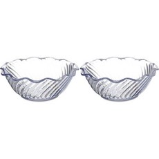 칼라일 푸드서비스 제품 453307 플라스틱 디저트 그릇 13온스 클리어, 1 Count (Pack of 2)