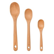 OXO 굿 그립 우드 조리도구 3종 세트, Spoon Set