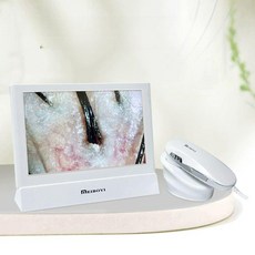 피부 카메라 두피 와이파이 모근 확대경 모발 스코프 무선 미용 헤어 분석기, 200배줌