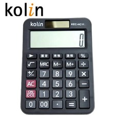 歌林KOLIN KEC-HC11 12位數桌上型雙電源計算機, 1個