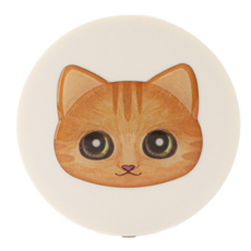오가베베 무기자차 선팩트 + 고양이스티커 SPF50+PA++++ 유아용, 1개