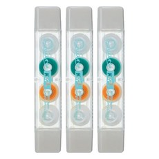 레이메이 후지이 키에라 라인 마커 테이프, 블루 + 옐로, 3개