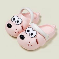 달콩슈 아동용 EVA 강아지 샌들 슬리퍼 DKE001