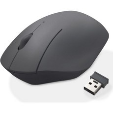 ELECOM 무선 마우스 인체공학적 디자인 2.4GHz 수신기 포함 무소음 클릭 20개월 배터리 수명 2000DPI 3개 버튼 광학 센서 PC Mac 노트북 호, 3 buttons, Black
