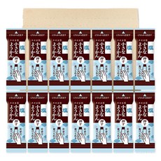 이무라야 한 손으로 먹을 수 있다 작은 양갱 3종 21개 세트, 소금 21개 세트