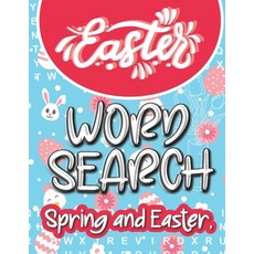 (영문도서) Easter Word search: Easter and Spring Puzzle Books Paperback, Independently Published, English, 9798721741296