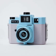 새로운 Holga 120N 레트로 포인트 앤 슈팅 필름 카메라 Lomo 수동 프라임 형식 사용 ﻿, 02 light gray, 01 China Mainland