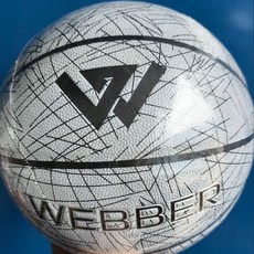 WEBBER 籃球, 1個, 白色