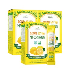 마이핏 유기농 레몬 착즙원액 NFC 레몬스틱 20g 14포 3박스
