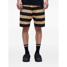 오스클렌 스트라이프 패턴 버뮤다 쇼츠