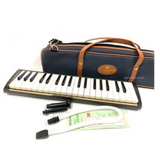 멜로디언 SUZUKI 스즈키 고급 M-37C (Including long flexible mouthpiece short mouthpiece) made in japan 정품!, 1개