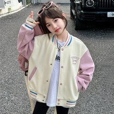 賣場優選新款可愛童裝女童外套女童外套秋冬2025洋氣兒童時髦棒球服女孩衛衣開衫上衣加絨加厚