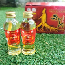 금산인삼 수삼 인삼차 즙 강화 원기삼 음료 시장 파지 드링크 10병, 120ml, 1세트
