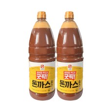 사조오양 굿픽 돈까스 소스 1.8kg, 2개
