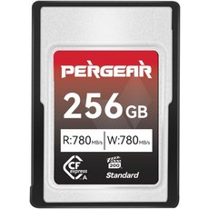 퍼기어 256GB CF Express 타입 A 메모리 카드 최대 780MBs 읽기 속도 및 쓰기 소니 알파 FX 카메라VPG200와 호환되는 4K 20P 8K 30P 레코딩을 지원, (1-Pack + Reader), 1_Type A Standard